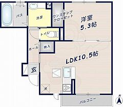 大阪府東大阪市玉串元町１丁目11番9号（賃貸アパート1LDK・1階・41.02㎡） その2