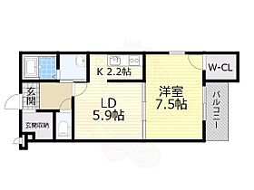 大阪府東大阪市新庄２丁目12番22号（賃貸アパート1LDK・3階・41.20㎡） その2