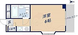 メゾン・ド・ヴェルテ 1Kの間取図画像