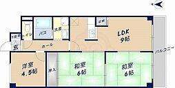 ファミールヨシムラ 3LDKの間取図画像