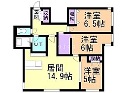 レブニーズ ザ・レジデンス 宮の森 2階