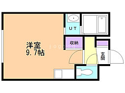 間取図画像 ワンルーム