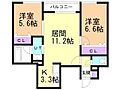 DearCourtL2階10.0万円