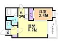 クラージュ行啓14階4.9万円