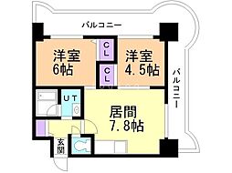 間取図画像 2DK