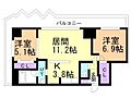 グランカーサ永山公園通east6階10.0万円
