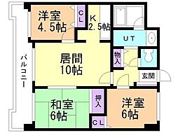 間取図画像 3LDK