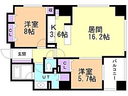 リビオ中島公園アルファタワー 12階/-
