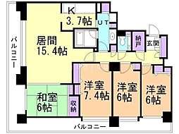 間取図画像 4LDK