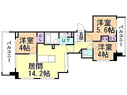 プレシス知事公館前 WEST 8階/804