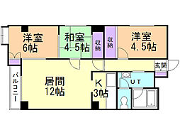 間取図画像 3LDK