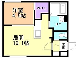 札幌市営東西線 二十四軒駅 徒歩9分 4階/-