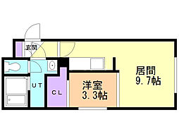 フィオーレ山鼻 1階/105