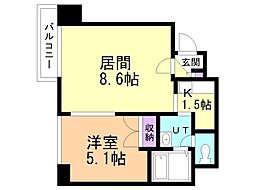 レジディア桑園 2階/206