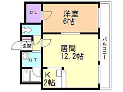 アルバ桑園 6階/602