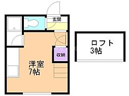 間取図画像 ワンルーム