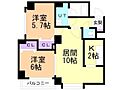 フォンティーヌ旭ケ丘5階5.6万円