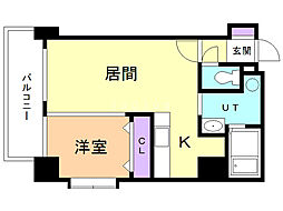 FIOORE 1LDKの間取図画像