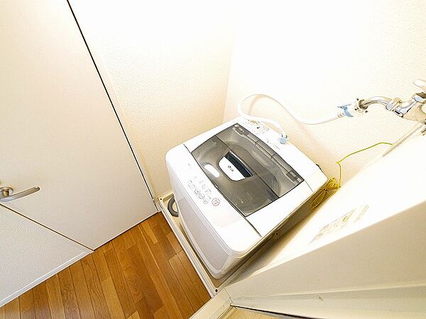 画像29:洗濯機付きです