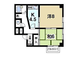 奈良県奈良市北之庄町（賃貸マンション2K・3階・39.24㎡） その2