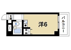 トータスBld  ｜ 奈良県奈良市大宮町1丁目（賃貸マンション1R・5階・18.70㎡） その2