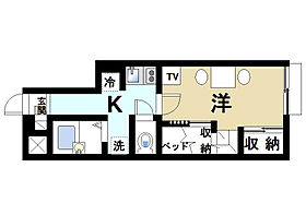 奈良県大和郡山市小泉町1524-5（賃貸アパート1K・1階・23.71㎡） その2