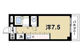 奈良県奈良市西木辻町（賃貸マンション1R・6階・22.10㎡） その2