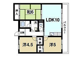 まあぁろ～マンション  ｜ 奈良県奈良市法華寺町（賃貸マンション3LDK・3階・66.00㎡） その2