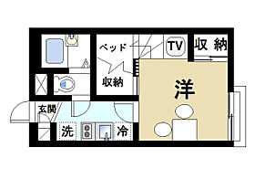 奈良県奈良市疋田町2丁目7-45（賃貸アパート1K・2階・19.87㎡） その2