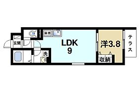 奈良県大和郡山市筒井町（賃貸アパート1LDK・1階・30.01㎡） その2