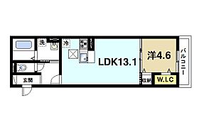 奈良県大和郡山市雑穀町（賃貸アパート1LDK・1階・45.20㎡） その1