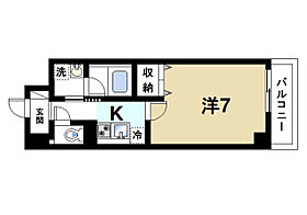 奈良県奈良市富雄北1丁目（賃貸マンション1K・4階・26.02㎡） その2