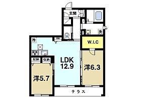 奈良県奈良市三条宮前町（賃貸マンション2LDK・1階・61.43㎡） その2