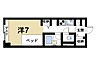 間取り：単身者向けの機能的な間取りです