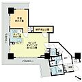 グランアルト天神タワー8階16.2万円