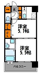 間取図画像 2K