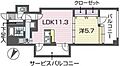 グルービー渡辺通3階8.1万円