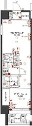 レジデンシャルヒルズアネックススイート 1LDKの間取図画像
