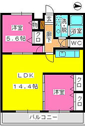 ウイング福重 2階