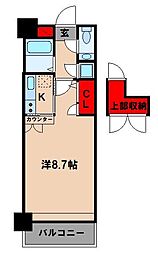 エステート・モア浄水通り 1Kの間取図画像
