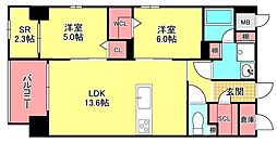 JR鹿児島本線 笹原駅 徒歩4分 6階/-