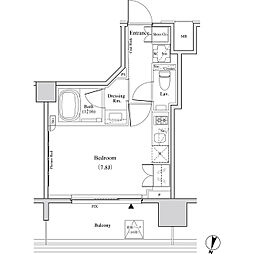 間取図画像 ワンルーム