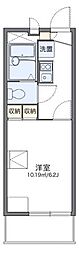 レオパレスハープコート 1Kの間取図画像
