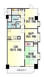 間取図画像 2SLDK