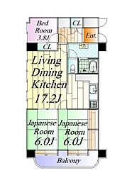 間取図画像 3LDK