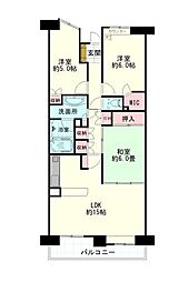 中山パーク・ホームズ丘の街 3LDKの間取図画像
