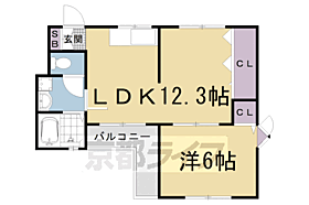 メイプル21 101 ｜ 京都府京都市右京区西院西今田町（賃貸マンション1LDK・1階・41.96㎡） その2