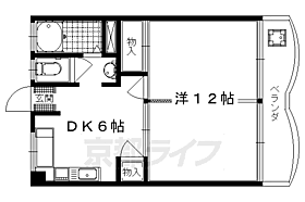 京都府長岡京市馬場2丁目（賃貸マンション1DK・4階・38.24㎡） その2