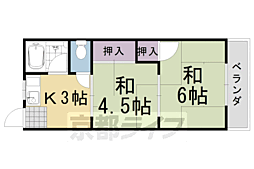 北山田荘 2階