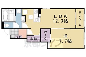 クレインコートII 101 ｜ 京都府南丹市八木町八木（賃貸アパート1LDK・1階・50.14㎡） その2